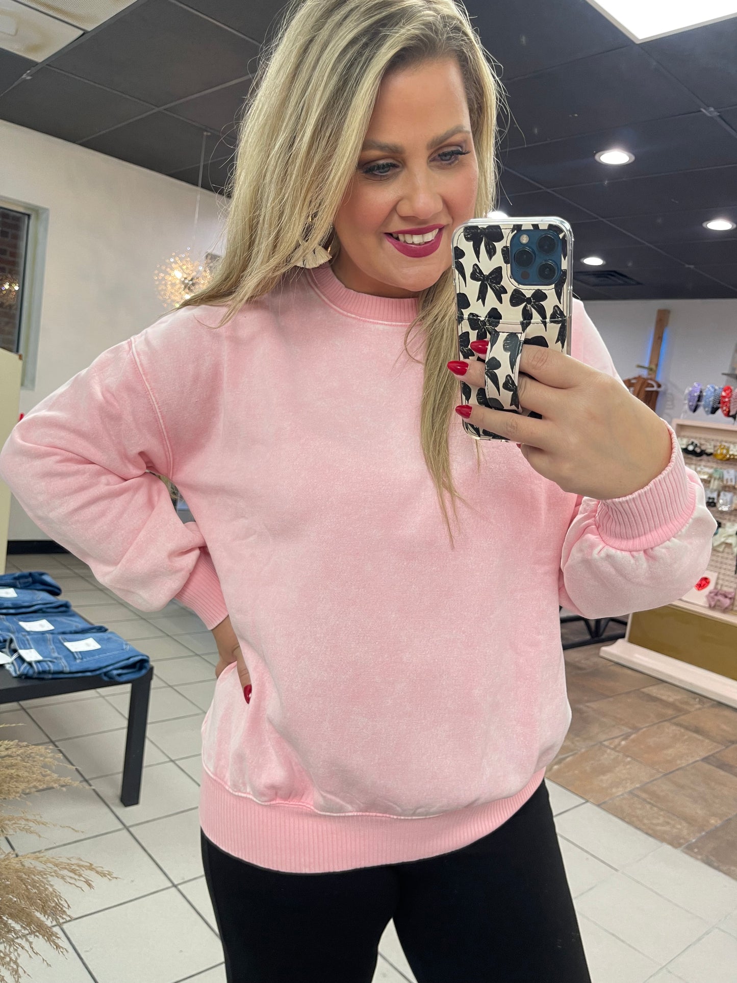 Baby Pink Pullover
