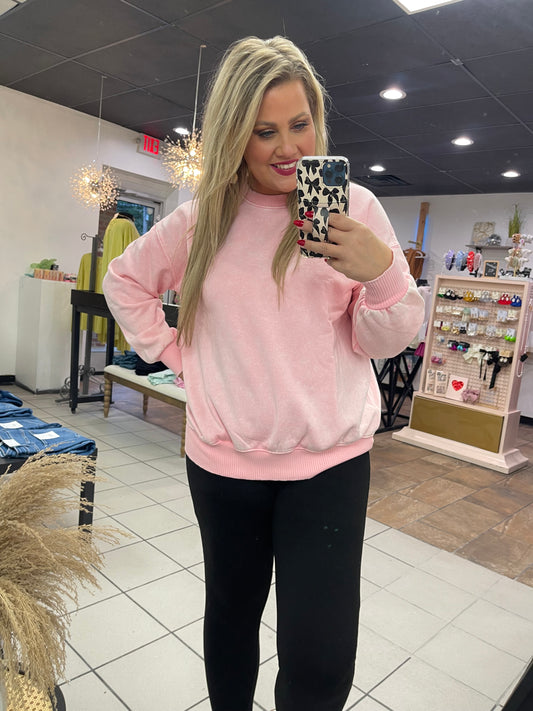 Baby Pink Pullover