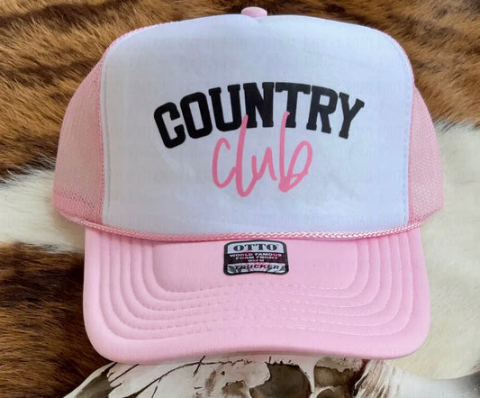 Country Club Trucker Hat