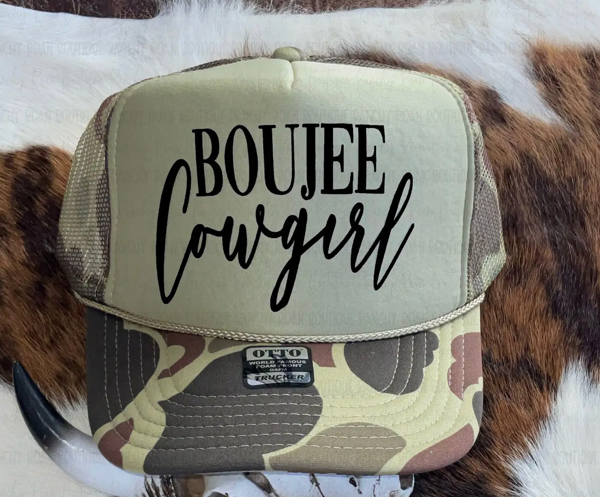 Boujee Cowgirl Trucker Hat