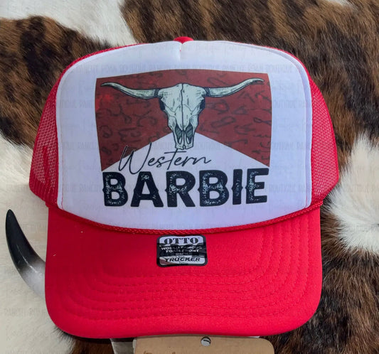 Western Barbie Trucker Hat