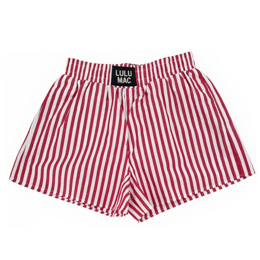 LULU MAC Red Boxer Shorts